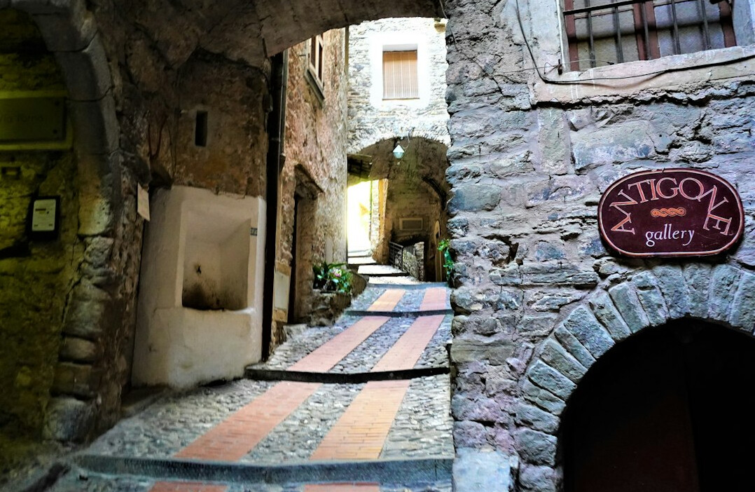 old spanish town street